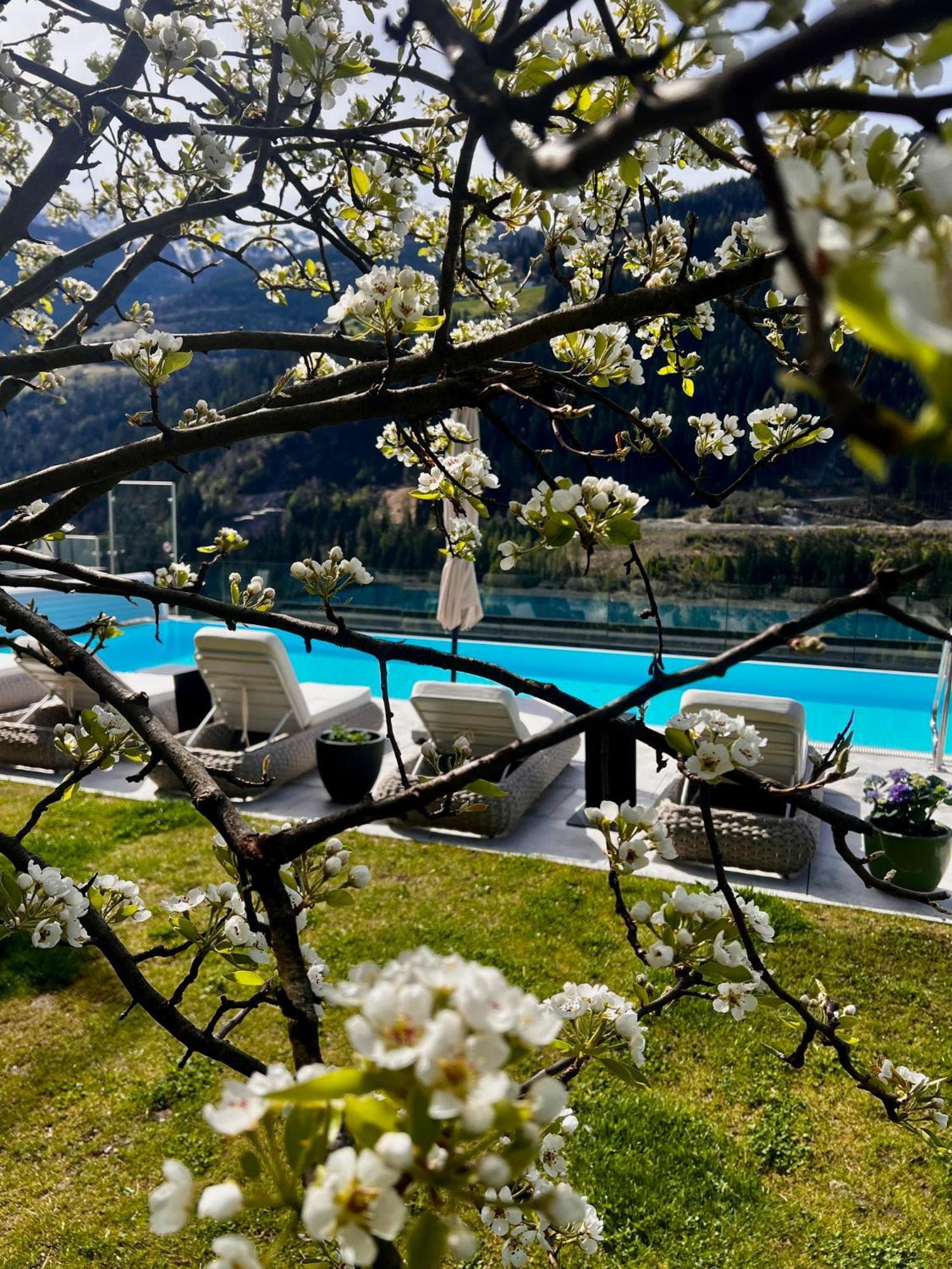 Boutique Apartment Sonnenhang - Incl Rooftop Spa 弗利斯 外观 照片